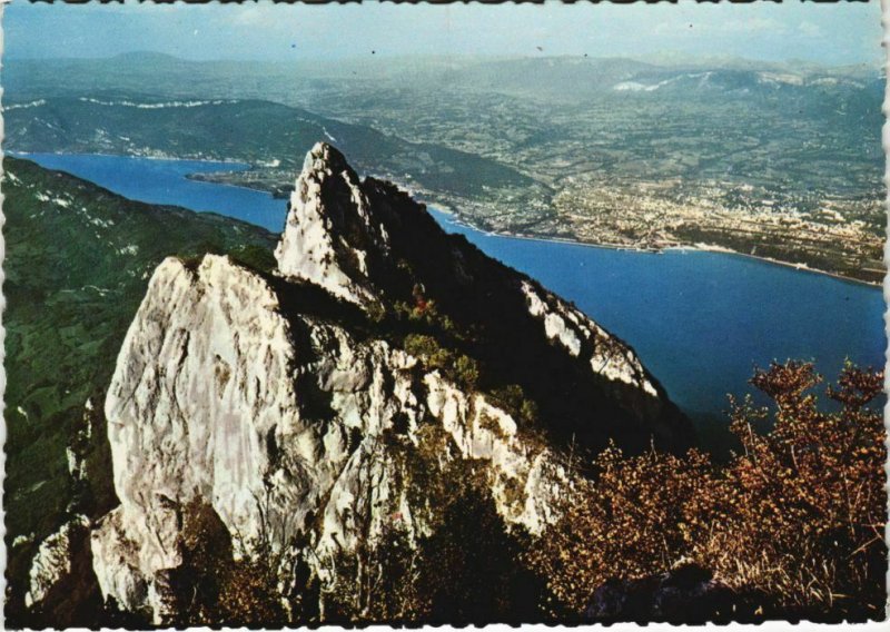 CPM La Dent du Chat - Panorama sur le Lac du Bourget et Aix-les-Bains (1194149)