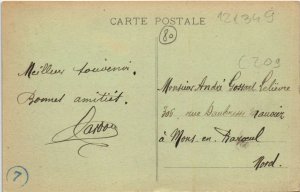 CPA PERONNE - L'Avenue de la Gare (121349)