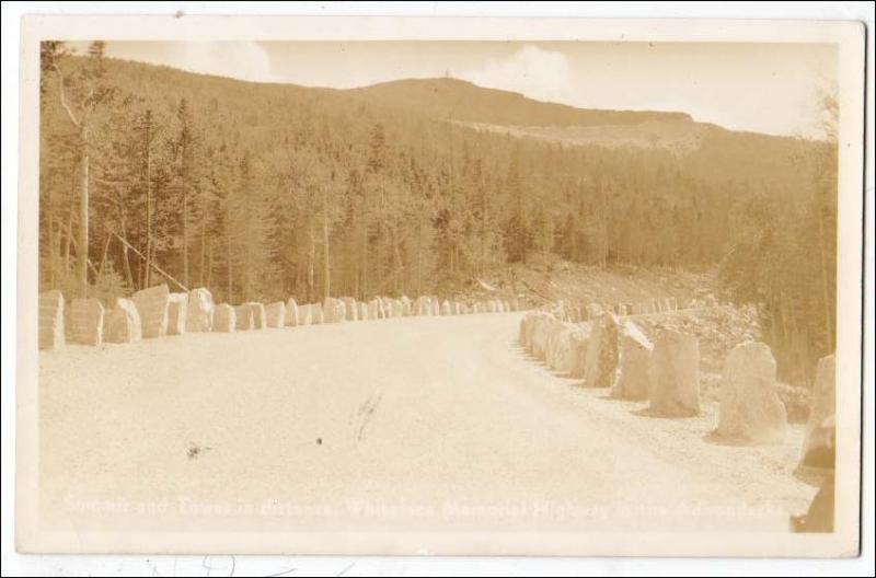 RPPC, Whiteface Mt Highway NY. Summit & Tower in Distance