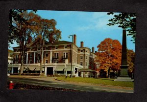 MA Curtis Hotel George A Turain Lenox Mass Massachusetts postcard