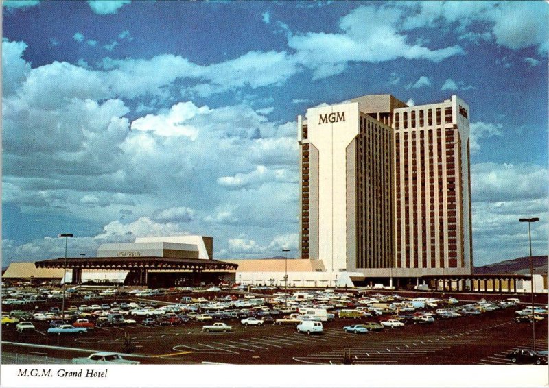 2~4X6 Postcards  Reno, NV Nevada  MGM GRAND HOTEL & CASINO  Gambling Tables