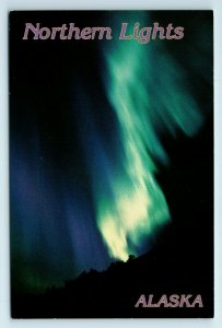 Postcard Alaska's Aurora Borealis, Northern Lights ACE711