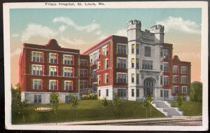 Vintage Postcard 1907-1915 Frisco Hospital, St. Louis-Springfield, Missouri (MO)