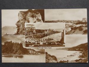 Northern Ireland PORTRUSH 5 Image Multiview c1933 RP Postcard