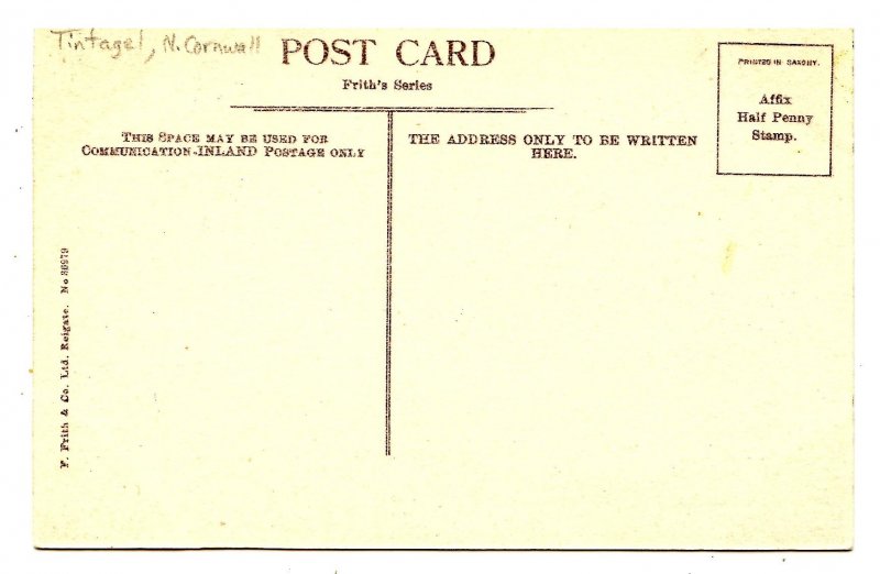 UK - England, Tintagel. Rocky Valley