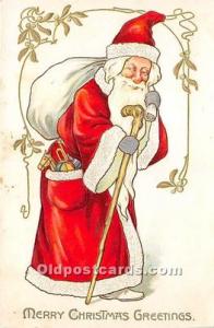  Santa Claus Christmas, Postcard
