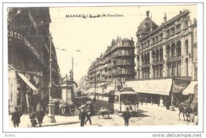 MARSEILLE, Rue Noailles, Street Cars, Provence-Alpes-Cote d'Azur, France, 10-20s