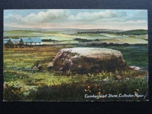 Scotland CULLODEN MOOR Cumberland Stone c1905 Postcards by Raphael Tuck 8201