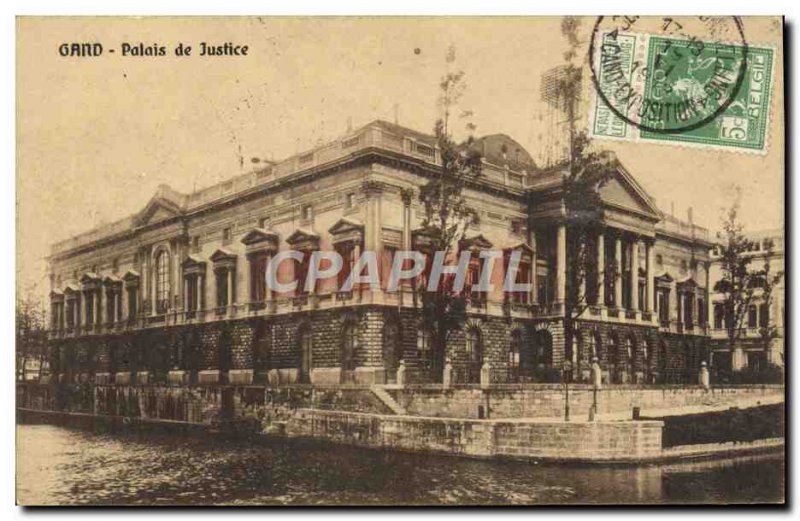 Postcard Former Ghent Courthouse