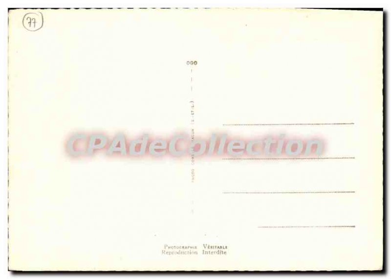 Postcard Modern Chartrettes (S & M) The Bridge on the Seine