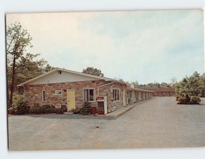 Postcard Penn Terrace Motel Beaver Meadows Pennsylvania USA