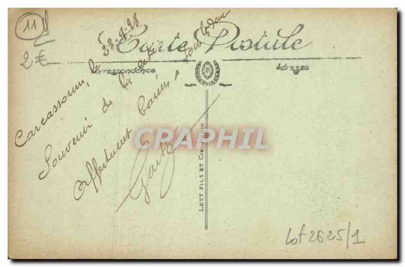 Old Postcard Set Carcassonne At I & # 39Ouest