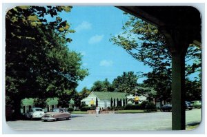 1951 Alamo Plaza Court South Suburbs Classic Car Nashville Tennessee TN Postcard