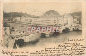 Postcard Old Bridge EPINAL- sadi Carnot and Coll�ge