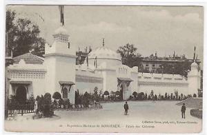 Palais Colonies Exposition Maritime Bordeaux France postcard