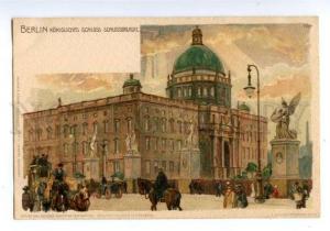 147368 GERMANY BERLIN by KLEY Vintage litho undivided postcard