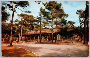 Pacific Grove Monterey California 1960s Postcard Asilomar Resort Admin Building