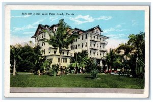 c1920's Salt Air Hotel West Palm Beach Florida FL Antique Unposted Postcard 