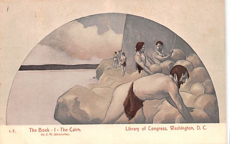 The Book - I - The Cairn by J. W. Alexander Library of Congress, Washington D...