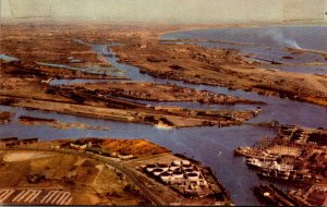 California Los Angeles-Long Beach Harbor Aerial View