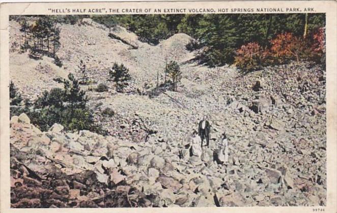 Arkansas Hot Springs Hell's Half Acre The Crater Of An Extinct Volcano C...