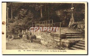 Old Postcard Mont Ste Odile Source De Ste Odile