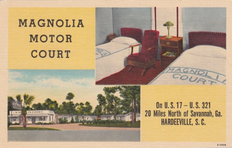 South Carolina Hardeeville Magnolia Motor Court Interior View sk2313