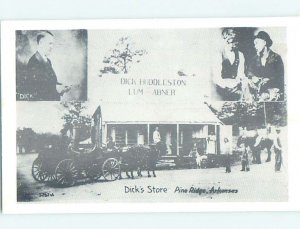 Reproduction Pre-1980 SHOWS CIRCA 1900 VIEW Pine Ridge Arkansas AR hp1403
