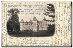 Postcard Old Savigny les Beaune Chateau