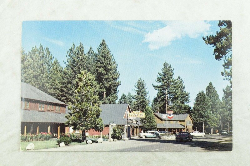 Camp Richardson Gas Station, Tahoe, California Vintage Postcard P99