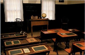 Iowa West Branch Herbert Hoover Presidential Library One Room Schoolhouse Inside