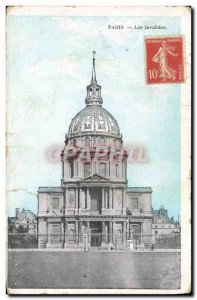 Old Postcard Paris Invalides