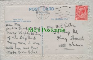 Genealogy Postcard - Collins, 29 Kings Road, Kings Heath, Birmingham  GL1683