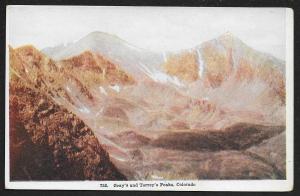 Grays & Torreys Peaks Colorado Unused c1920s