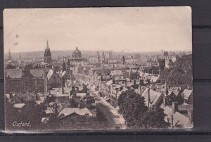 GREAT BRITAIN, OXFORD, VIEW OF CITY, c1910 ppc., unused.