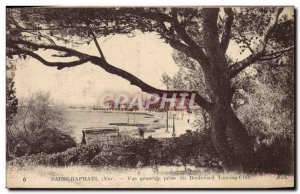 Postcard Old Saint Raphael Vue Generale Touring Club Boulevard jack