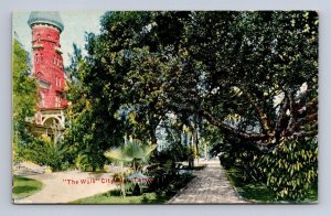 THE WALK CITY PARK TAMPA FLORIDA POSTCARD 1911 **