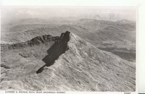 Wales Postcard - Lliwedd & Watkin Path from Snowdon - Caernarvonshire - TZ11365