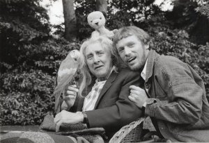 Spike Milligan & Sooty Of Sweep Presenter Budgie TV Times Press Photo