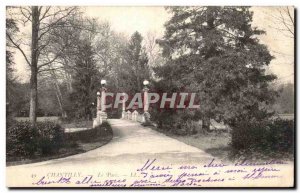 Old Postcard Chateau De Chantilly Park