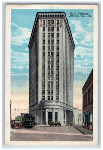 1925 Hurt Building Atlanta Georgia GA Vintage Posted EC Kropp Co. Postcard