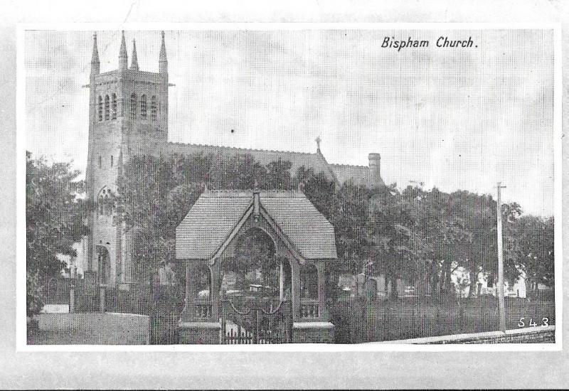 England -  Bispham Church, Lancashire,England unused #113