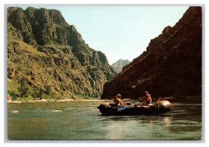 Rafting In Hells Canyon Snake River Idaho Postcard Continental View