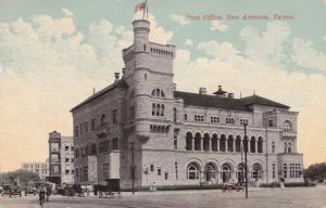Post Office - San Antonio TX, Texas - pm 1913