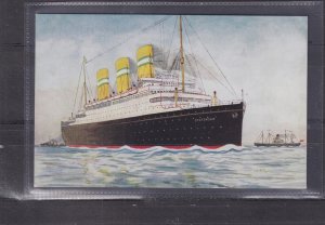 NETHERLANDS,  SS STATENDAM , HOLLAND AMERIKA LINE, c1930 ppc., unused.