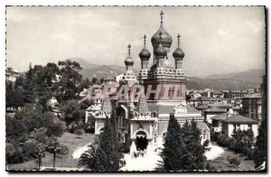 Postcard Old Nice The Russian Church Russia Russia