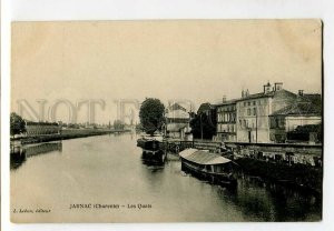 3132896 FRANCE JARNAC Charente Les Quais Vintage postcard