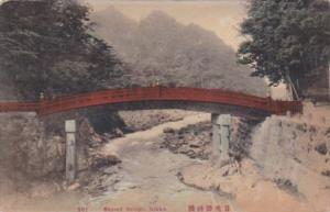 Japan Nikko The Sacred Bridge 1929
