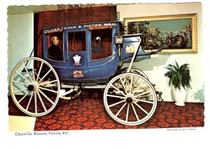 Concord Stage Coach, Classic Car Museum, Victoria, British Columbia, Hiram Hyde