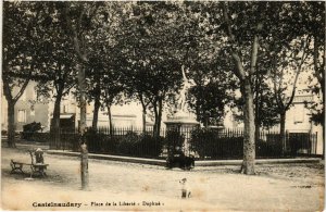 CPA Castelnaudary Place de la Liberte Daphne FRANCE (1013172)